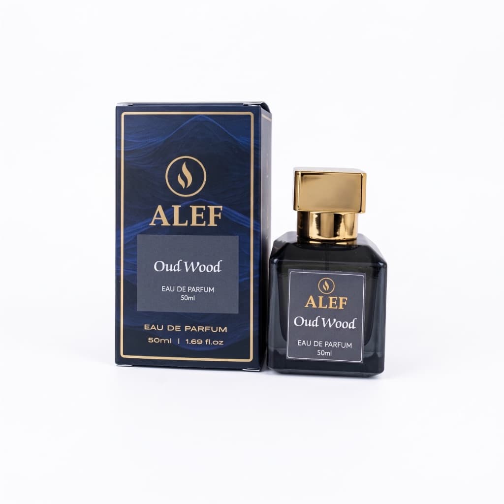 ALEF Oud Wood Eau de Parfum 50ml - Premium Long Lasting Fragrance