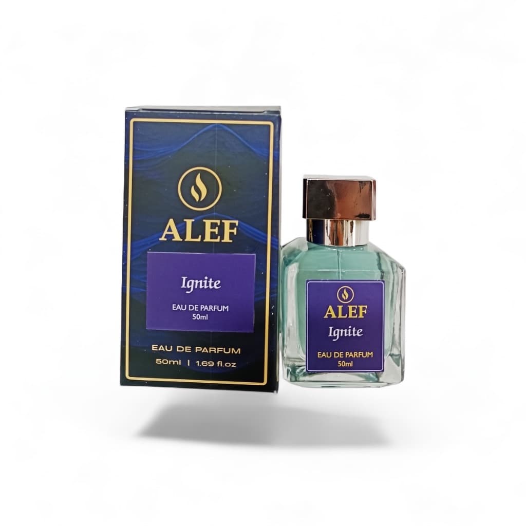 ALEF Ignite Eau de Parfum for Men - 50ml Premium Fragrance