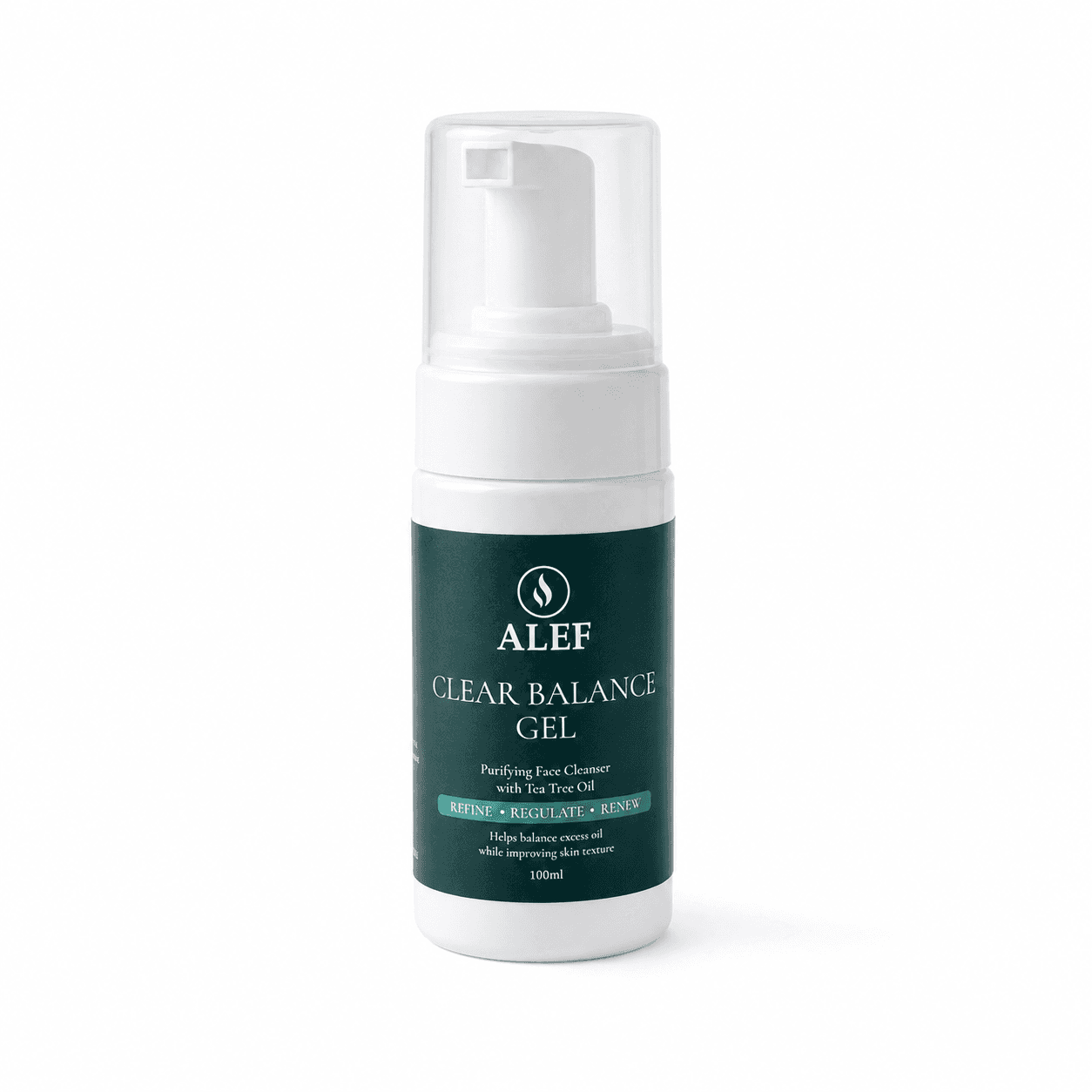 ALEF Clear Balance Gel - Purifying Face Cleanser with Tea Tree Oil 100ml